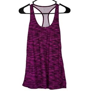 Xersion Women's Size S Slim Fit Racerback Tank Top Purple Heathered Athletic